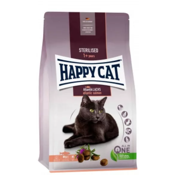 Happy Cat Adult Somon Sterilizat Adult 1,3 kg