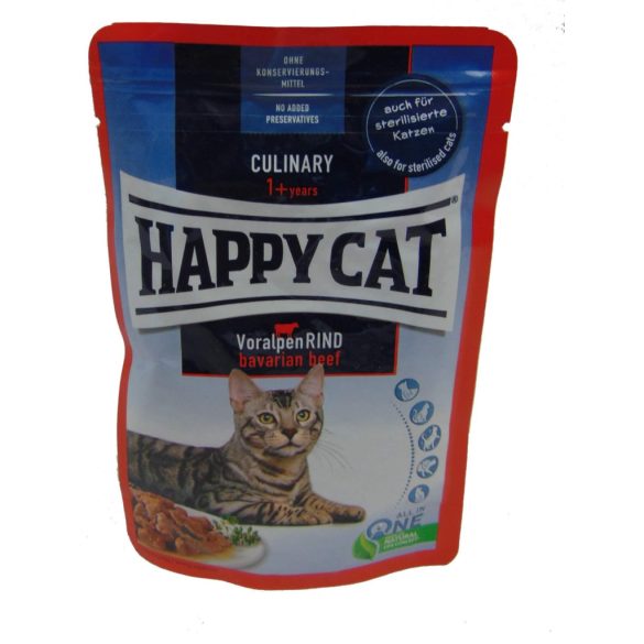 Happy Cat Pouch Sauce Culinary Beef