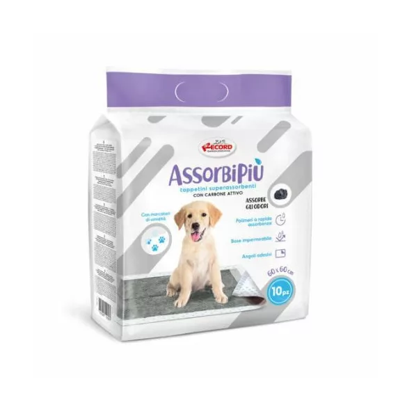 AssorbiPiu Habituation - cutie pentru câini cu cărbune activ 60x60cm