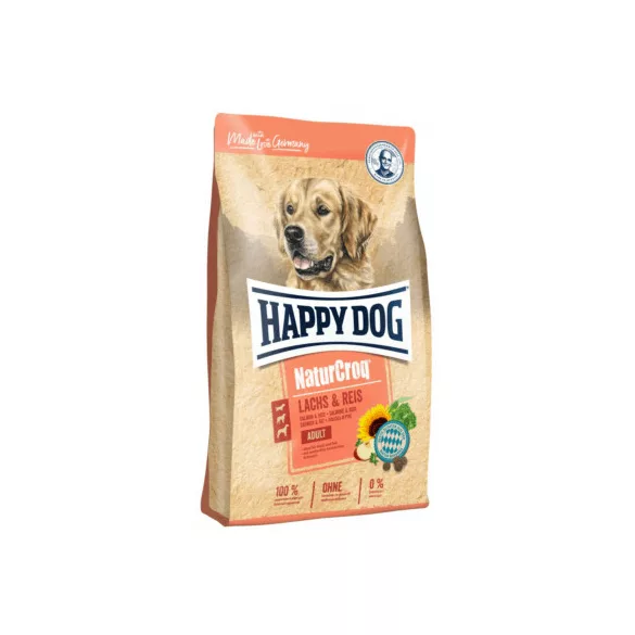 Hrană pentru câini Happy Dog NaturCroq Salmon & Rice 11 kg