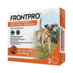   Frontpro Tablete de mestecat pentru câini (3 tablete, 4-10 kg, 3x 28.3 mg)