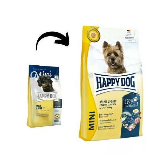 Happy Dog Fit & Vital Mini Light Calorie Control 4 kg