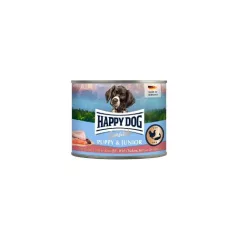 Happy Dog Puppy Junior (Salmon) conservă 200 g