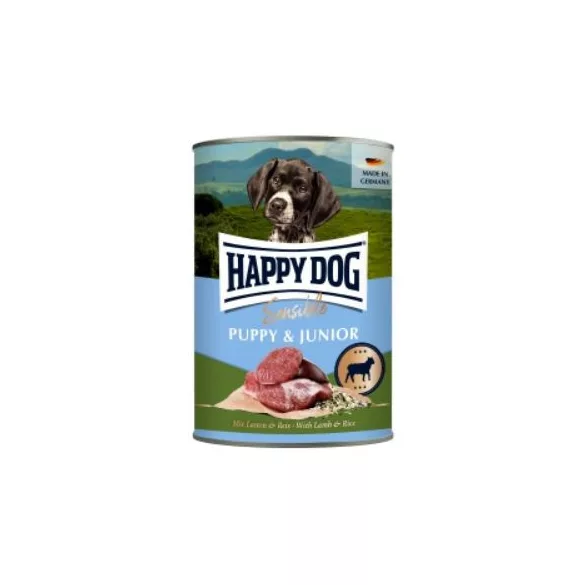 Happy Dog Puppy Junior (Lamb) conservă 400 g