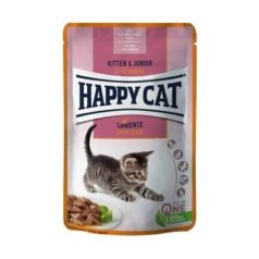 Happy Cat Pouch Pouch Sauce Kitten-Junior Duck 85 g