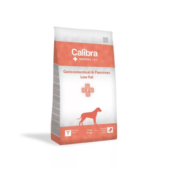 Calibra VD Dog Gastrointestinal & Pancreas Low Fat hrană pentru câini 2 kg