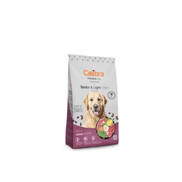 Calibra Dog Premium Line Senior & Light Beef hrană pentru câini 3 kg