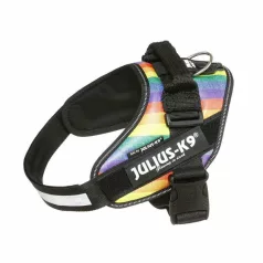 Julius-K9 IDC Powerham, cu inscripție, mărime 0 Curcubeu
