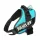 Julius-K9 IDC Powerharness cu inscripție, Aquamarine
