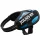 Julius-K9 IDC Powerharness cu inscripție, Aquamarine