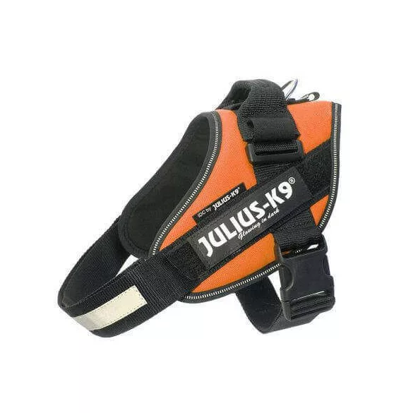Julius-K9 IDC Powerharness cu inscripție, UV Orange
