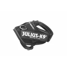 Julius-K9 IDC Powerharness cu inscripție, negru