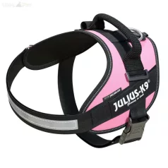 Julius-K9 IDC Powerharness cu inscripție, roz
