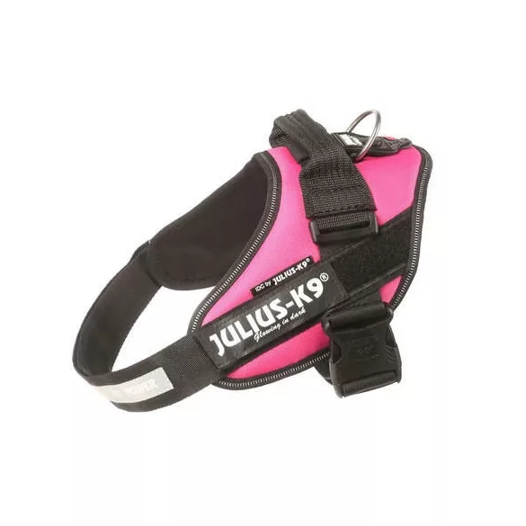Julius-K9 IDC Powerharness cu inscripție, roz