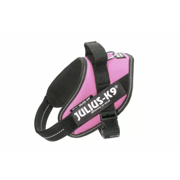 Julius-K9 IDC Powerharness cu inscripție, roz