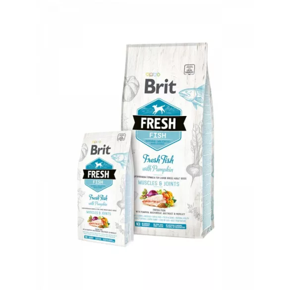 Brit Fresh Fish & Pumpkin Adult Large Muscles & Joints
