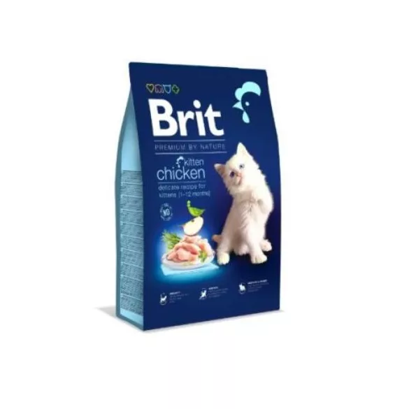Brit Premium Cat Kitten Chicken hrană pentru pisici 8 kg