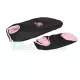 Jachetă de iarnă cu velcro roz-negru Minnie