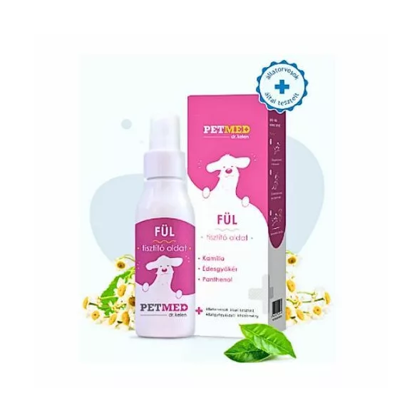 Dr. Kelen PetMed Ear Soluție de curățare Soluție 75 ml