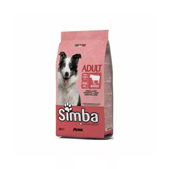 Simba Hrană uscată Simba Beef Flavoured pentru câini 20 kg