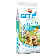 Panzi GetWild Puppy Sensitive Lamb - Miel 15kg