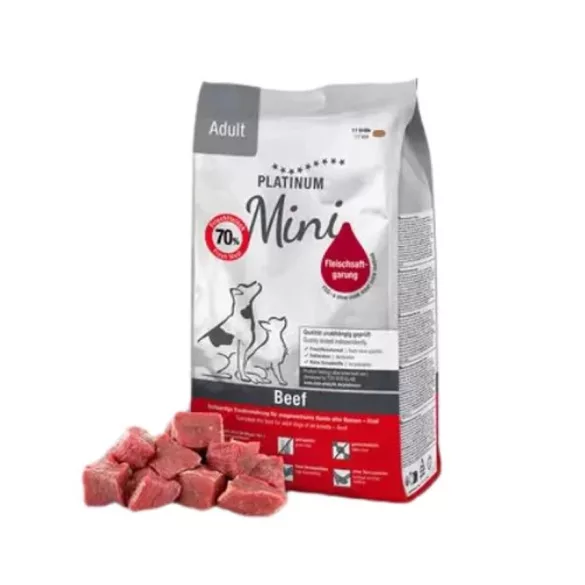 Hrană pentru câini Platinum Beef & Potato Mini 900g