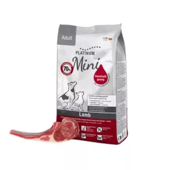 Hrană pentru câini Platinum Lamb & Rice Mini 900g