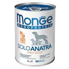 Monge Dog Monoprotein Paté 100% Rata 400g