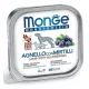 Monge Dog Monoprotein Fruits Paté cu miel și afine 150g