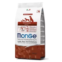   Monge Dog Speciality line All Breeds Adult Lamb, Rice, Potatoes 12kg