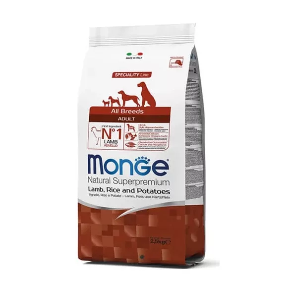 Monge Dog Speciality line All Breeds Adult Lamb, Rice, Potatoes 12kg