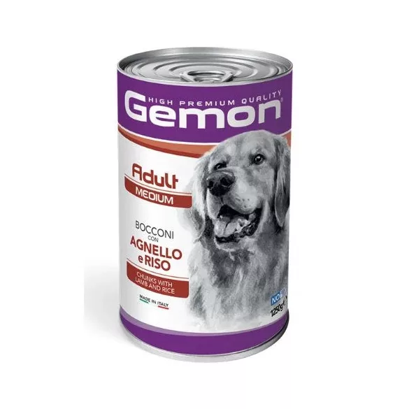 Gemon Dog Adult Medium Lamb conservă