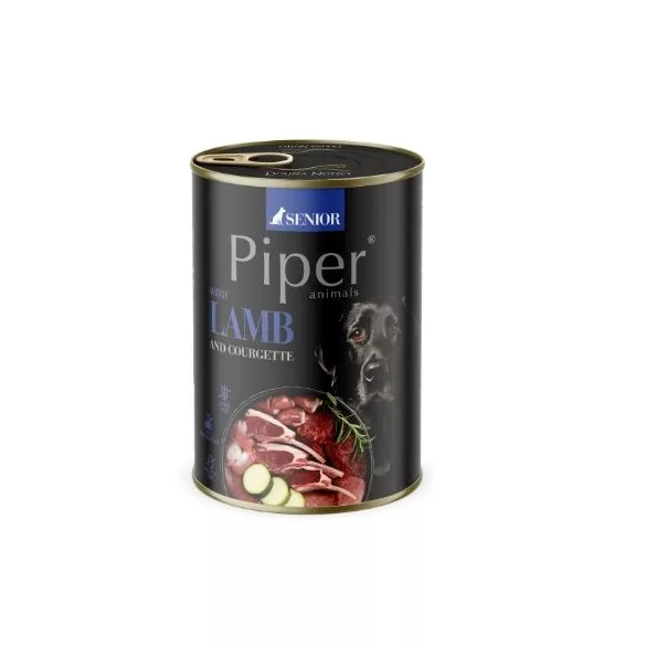Piper Senior conservă with lamb și with zucchini 400 g
