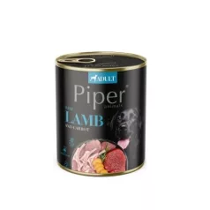   Piper adult conservă pentru câini with lamb, with carrot și maro with rice 800 g