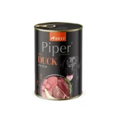 Piper adult conservă pentru câini duck și pear 400 g
