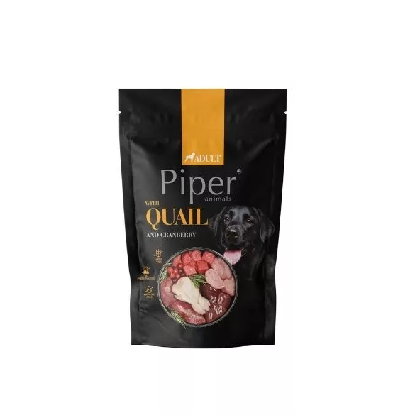 Piper Adult plic pentru câini quail și cranberry 500 g