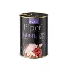 Piper adult conservă pentru câini rabbit și apple 400 g