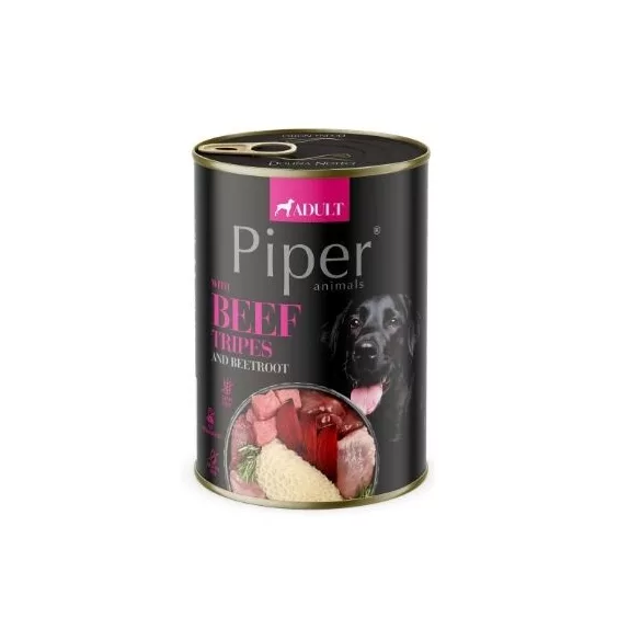 Piper adult conservă pentru câini tripe și beetroot 400 g