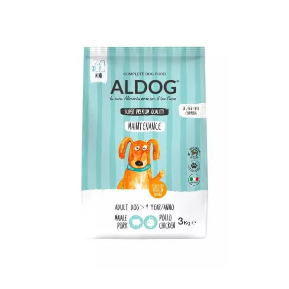 Aldog Maintenance Mini 3 kg hrană pentru câini