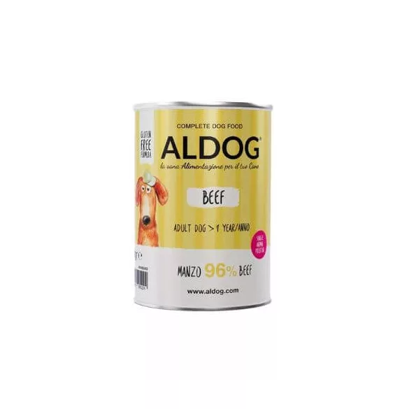 Aldog Wet Beef conservă 400 g