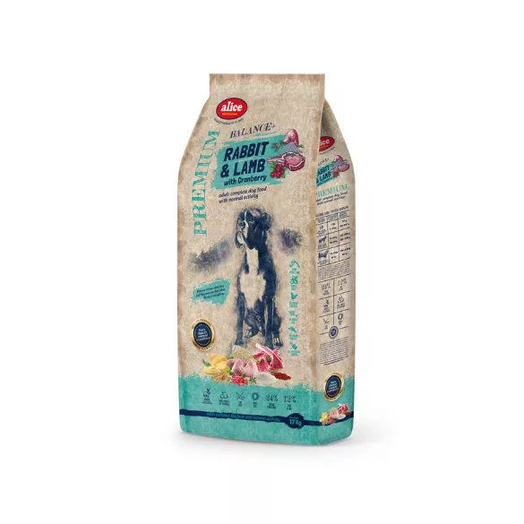 Alice PROFESSIONAL Adult Balance Rabbit&Lamb with cranberry 17 kg