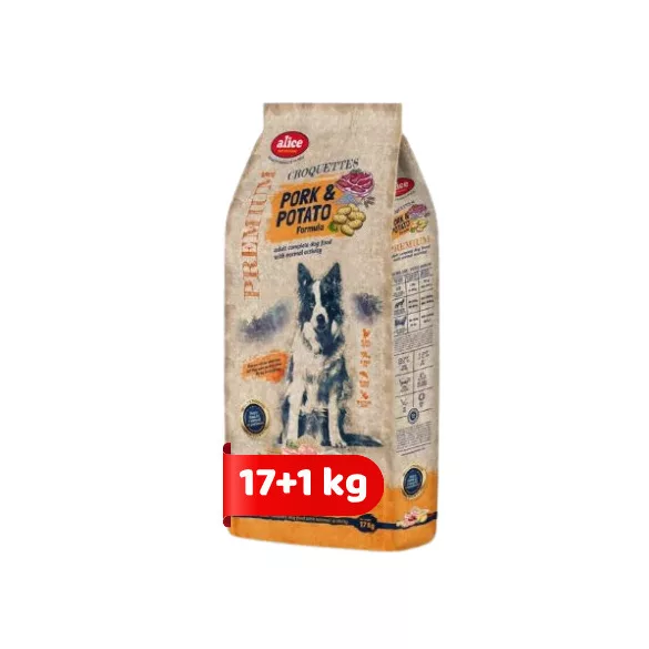 Alice PROFESSIONAL PROFESSIONAL Adult CROCHETTES Porc și cartofi 17kg