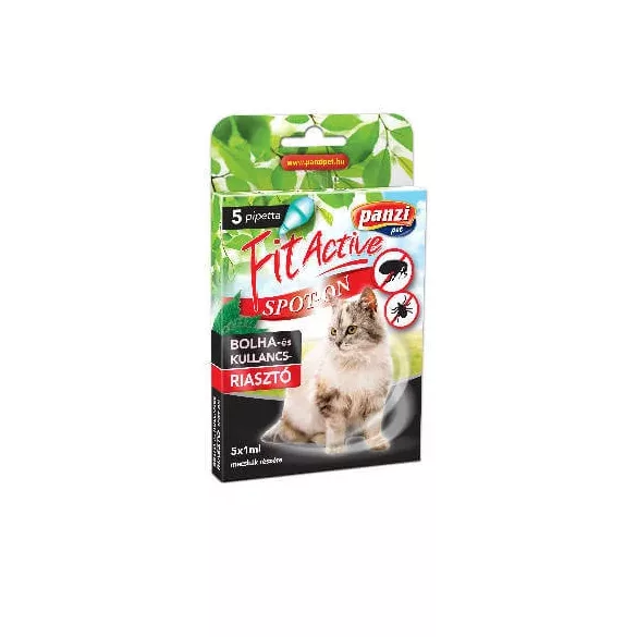 Fitactive Spot On Flea and tick repellent pisoi 5 pipete