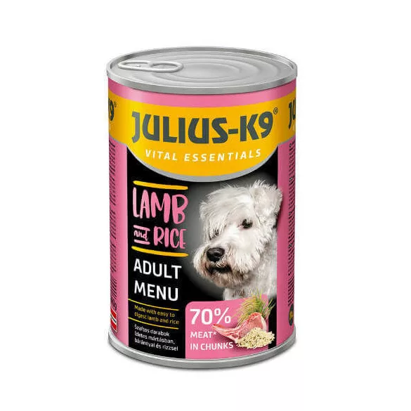 JULIUS K-9 conservă pentru câini 1240 g miel și orez