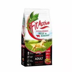   Panzi FitActive PURE Hypoallergenic Beef - Rosehip hrană uscată 3 kg