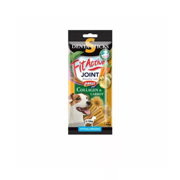 Panzi FitActive Denta-Stick-uri hipoalergenice pentru recompensele articulare Panzi FitActive Denta-Stick-uri pentru câini 140g