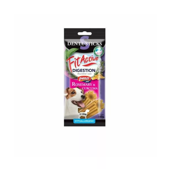 Panzi FitActive Denta-Sticks hipoalergenic Digestie recompensă pentru câini 140g