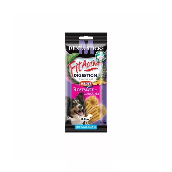 Panzi FitActive Denta-Sticks hipoalergenic Digestie recompensă pentru câini 150g