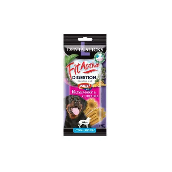 Panzi FitActive Denta-Sticks hipoalergenic Digestie recompensă pentru câini 170g