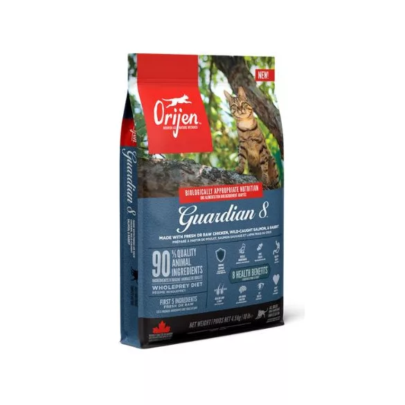 Orijen Guardian 8 hrană pentru pisici 4,5 kg